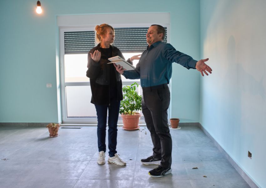 dégâts constatés après état des lieux de sortie